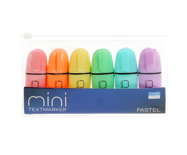 Spirit: Mini pastele markeri za označavanje teksta, set od 6 komada
