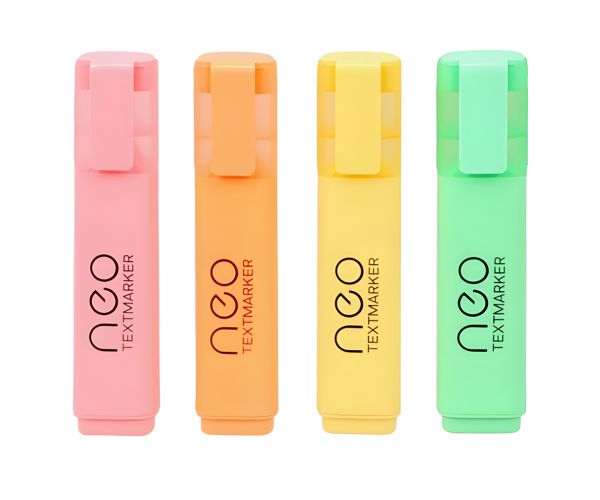 Spirit: Neo Pastel set od 4 markera za isticanje teksta
