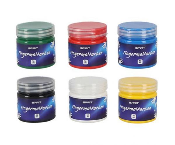 Spirit: Set prstnih boja 6x50 ml