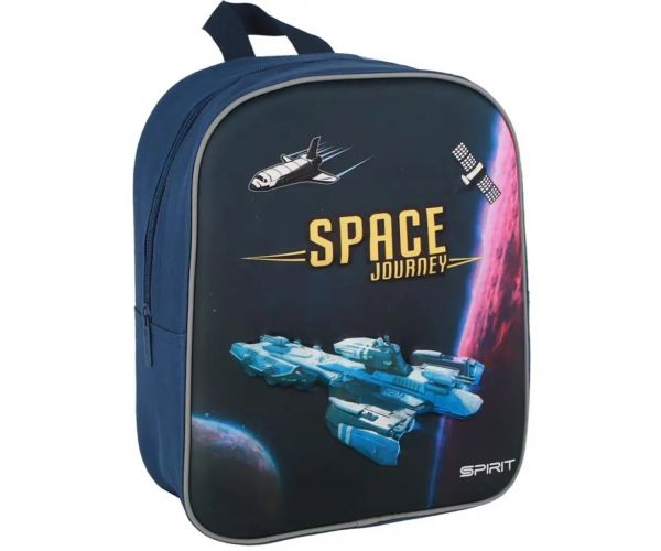 Spirit: Space Journey svemirski brod 3D uzorka za vrtić, zaobljeni ruksak 30x25x12cm
