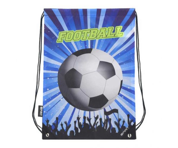 Spirit: Focilabdás tornazsák, sportzsák 33x47cm