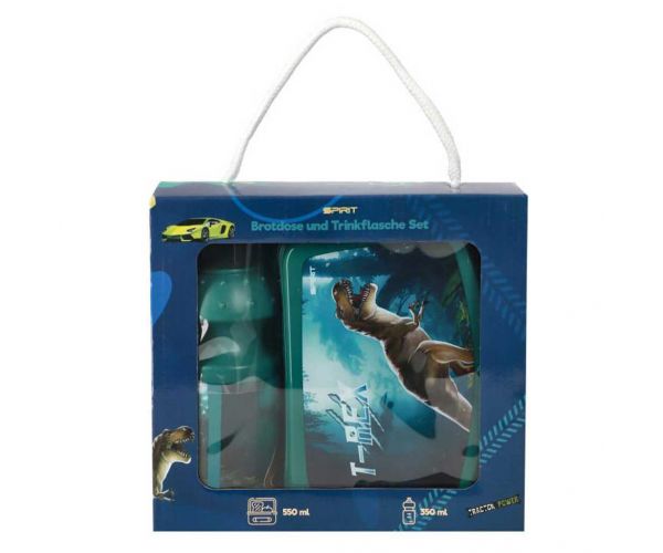 Spirit: T-Rex mintás uzsonnás doboz és kulacs szett