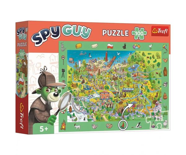 Spy Guy 100db-os puzzle Lengyelország - Trefl