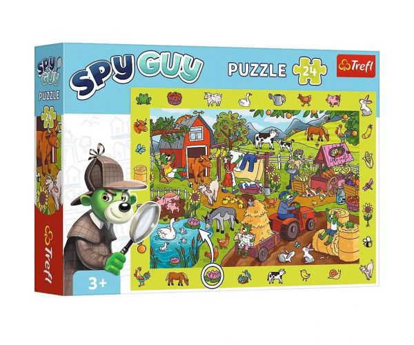 Spy Guy 24db-os puzzle Farm - Trefl