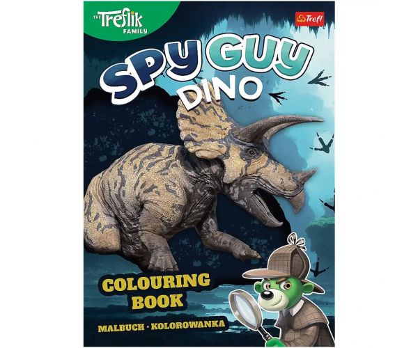Spy Guy Dinoszauruszok kifestőkönyv - Trefl