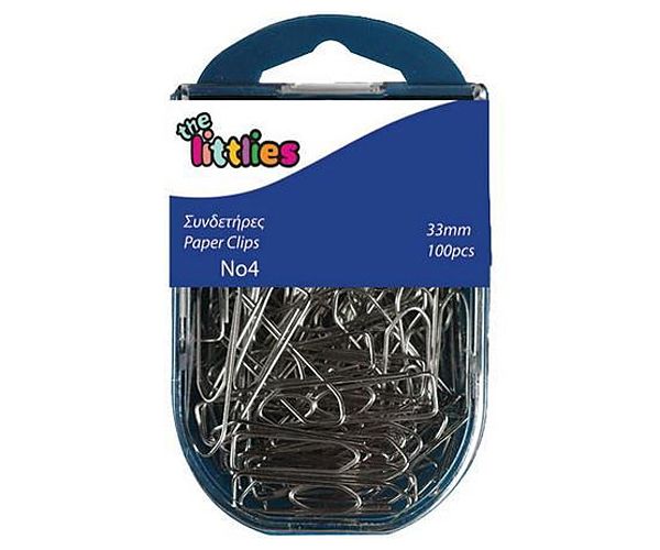 Spajalice u plastičnoj kutiji 33mm - 100kom