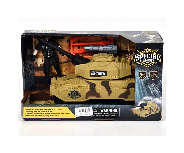 Special Combat tenk sa figurom 26cm