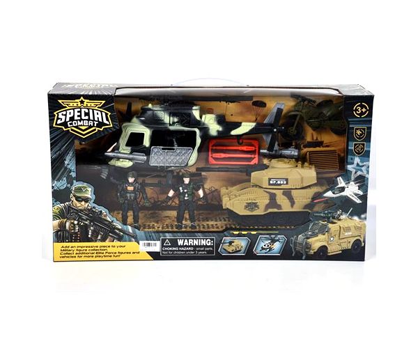 Special Combat vojnici sa vozilima set