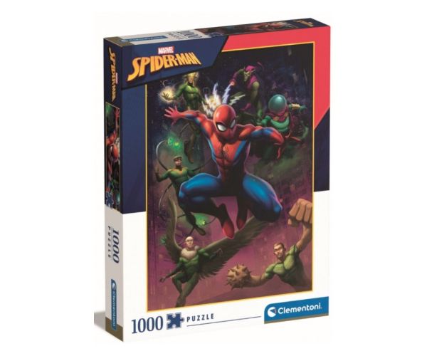 Spider-Man i njegovi zastrašujući neprijatelji HQC puzzle od 1000 dijelova - Clementoni