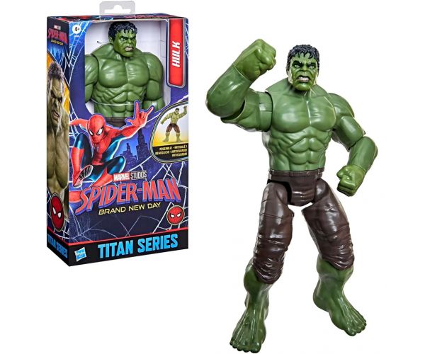 Pókember Vadonatúj nap: Titan Series Hulk akciófigura 30cm - Hasbro