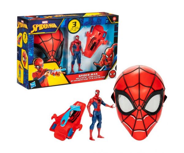 Spider-Man: Web Action set od 3 komada - Hasbro