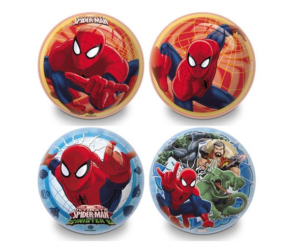 Spiderman gumena lopta 14cm - 2 verzije