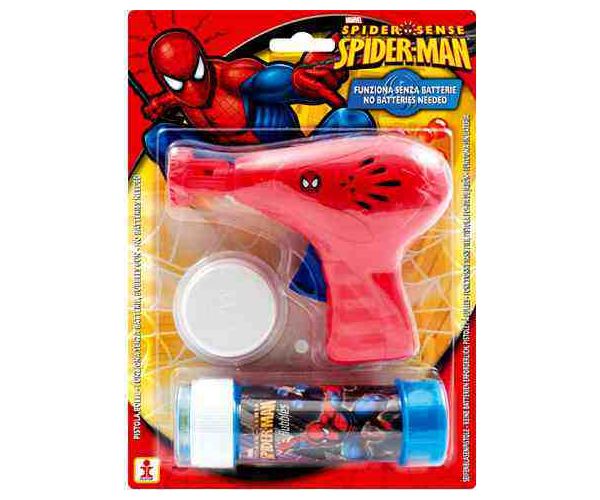 Spiderman pištolj s mjehurićima