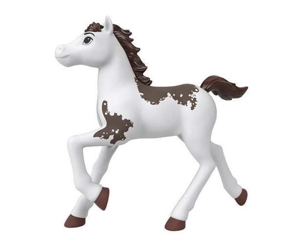 Spirit: Bijelo-smeđi Knabstrupper poni - Mattel