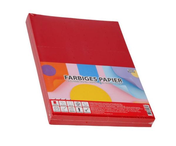 Spirit: Crveni A4 papir za kopiranje 80g, 250kom