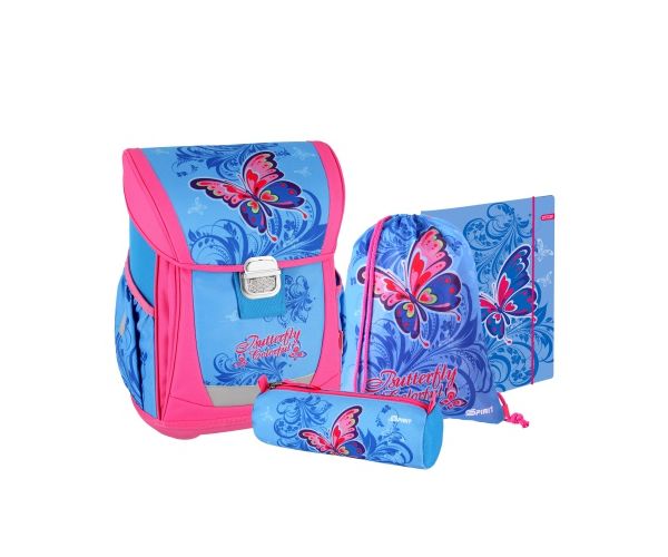 Spirit: Leptiri 4 komada Cool ergonomska Školska torba set
