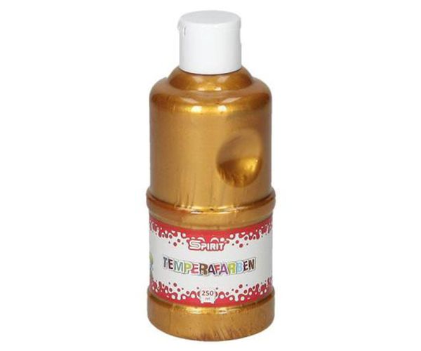 Spirit: Metalik zlatna tempera 250ml