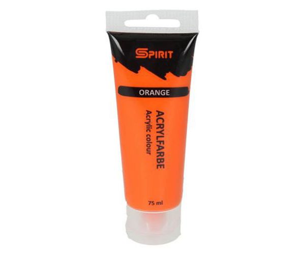 Spirit: Narančasta akrilna boja 75ml