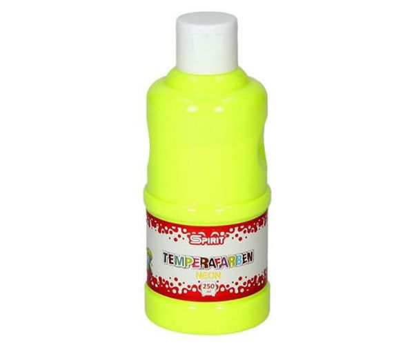 Spirit: Neon žuta tempera 250ml