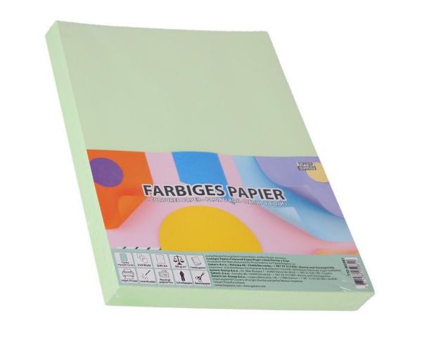 Spirit: Pastelno zeleni A4 papir za kopiranje 80g, 250kom
