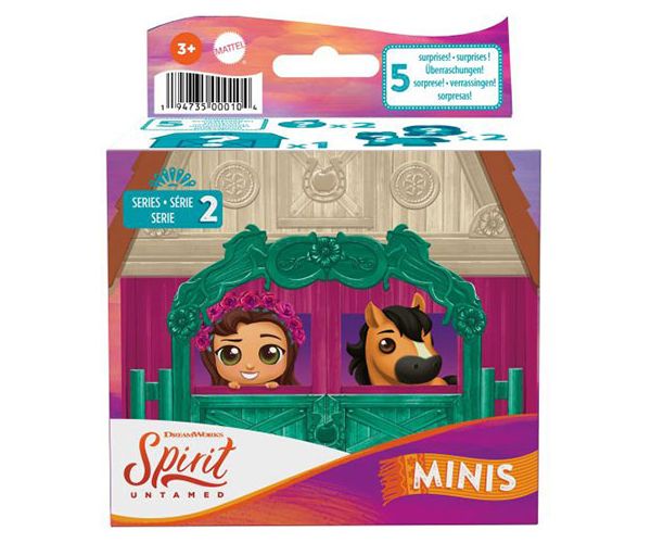 Spirit: Poni i njihovi prijatelji u staji 2. serija, paket iznenađenja - Mattel