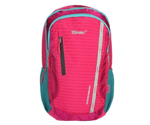 Spirit: Stilo pink-tirkizna školska torba, ruksak