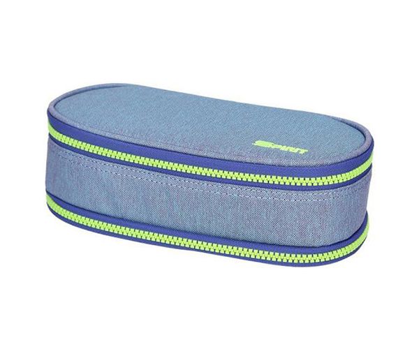 Spirit: Traper plava ovalna pernica 23x10cm