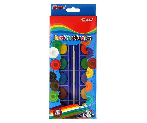 Spirit: Vodene boje set sa 12 boja