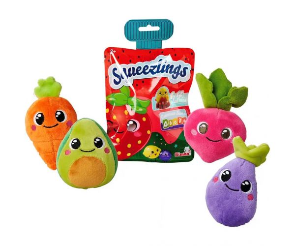 Squeezlings gyűjthető plüssfigurák - Simba Toys