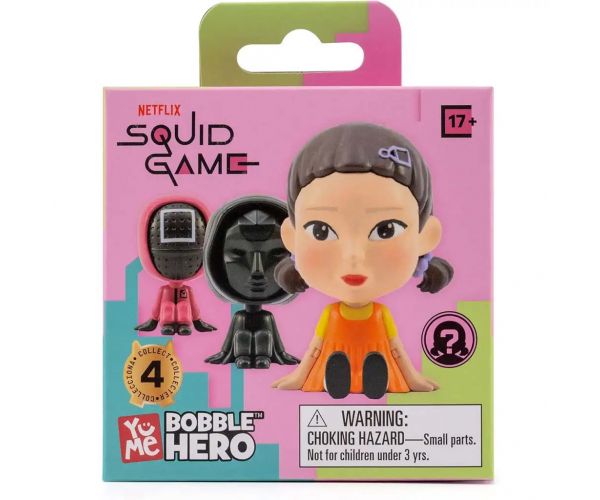 Squid Game Bobble Hero iznenađenje mini figura 8cm