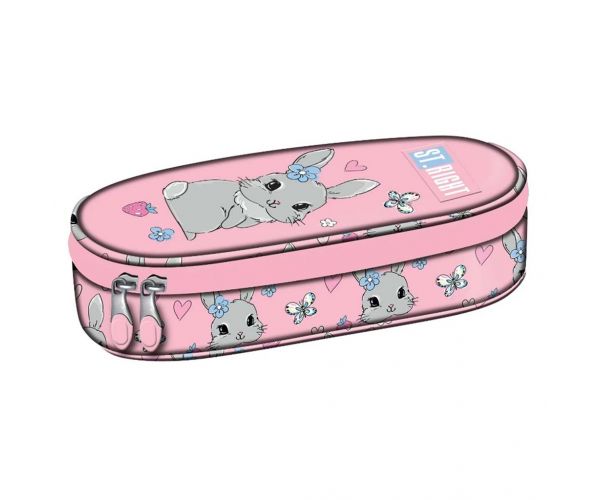 St.Right Cute Rabbit ovalna pernica PC01 23x9,5x6 cm