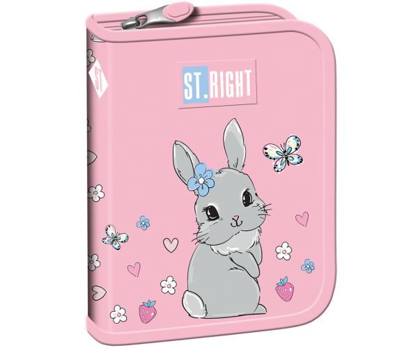St.Right Cute Rabbit pernica na preklop s uzorkom zečića PC03 20,5x14x3,5 cm