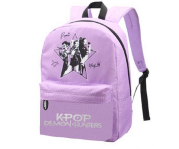 St.Right K-Pop Démonvadászok lila iskolatáska hátizsák