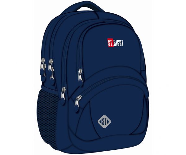 St.Right Navy Blue ergonomska školska torba, ruksak BP05 42x30x19cm