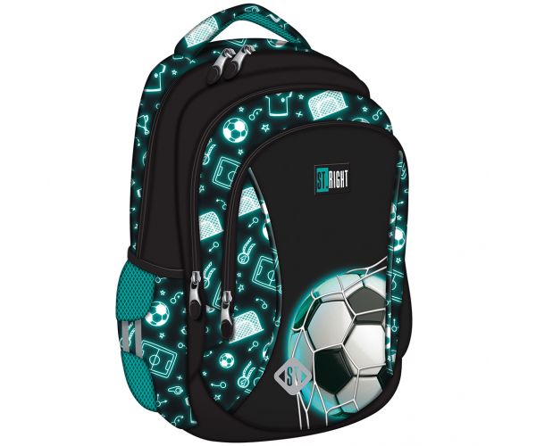 St.Right Neon football školska torba, ruksak BP26 39x27x17cm