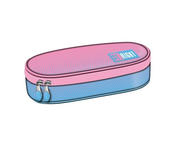 St.Right Pink Blue Gradient ovalna pernica PC01 23x9,5x6 cm
