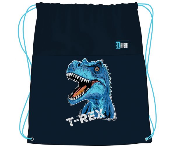 St.Right Plava T-Rex vreća za tjelesni, sportska vreća 34x43 cm