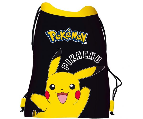 St.Right Pokémon Pikachu torba za tjelesni, sportska vrećica 34x43 cm