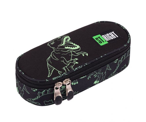 St.Right T-Rex ovalni pernica PC01 23x9,5x6cm