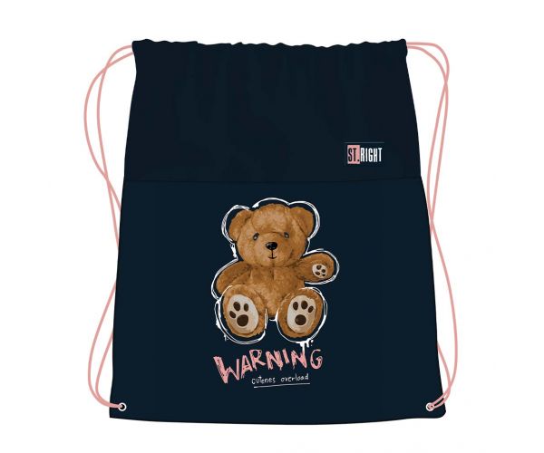 St.Right Teddy Bear vrećica za tjelesni, sportska vrećica 43x34cm