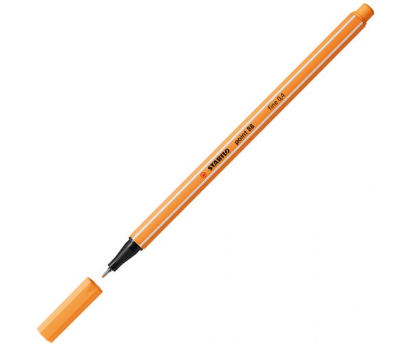 Stabilo: Point 88 tűfilc 0,4mm papaya