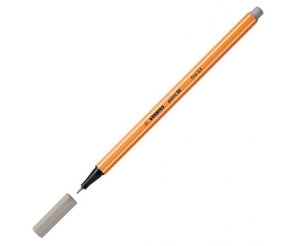 Stabilo: Point 88 tanka olovka 0,4 mm u toploj sivoj boji