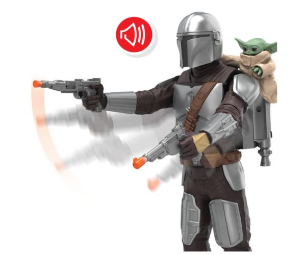 Star Wars: Mandalorijanac i Grogu - set akcijskih figura sa zvukom - Hasbro