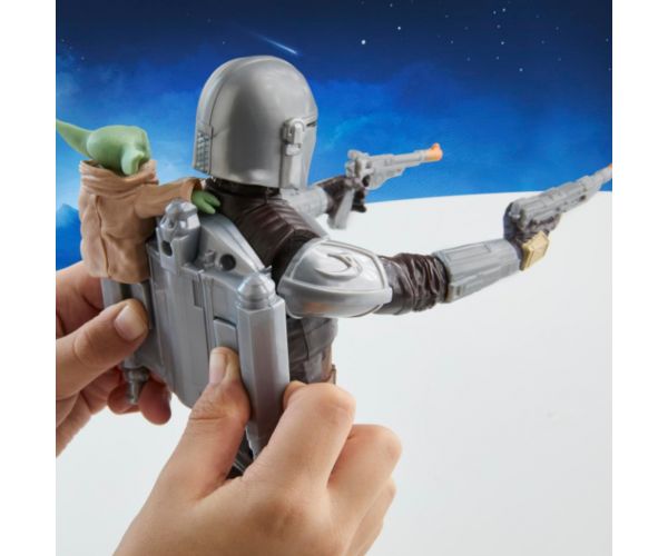 Star Wars: Mandalorijanac i Grogu - set akcijskih figura sa zvukom - Hasbro