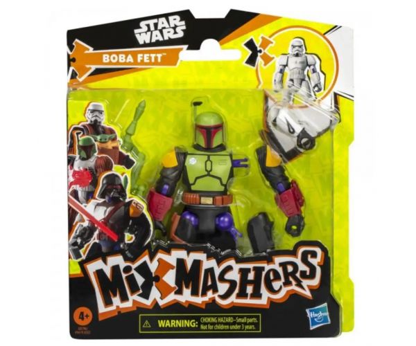Star Wars: Mix Mashers Boba Fett figura szett kiegészítőkkel – Hasbro