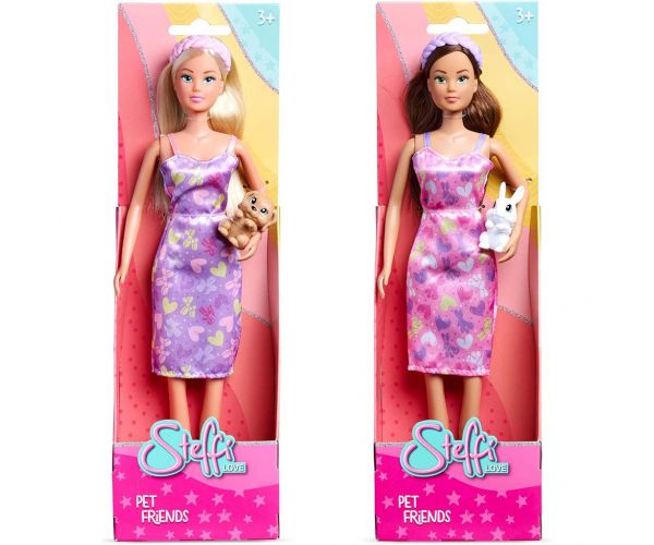 Steffi Love: Steffi baba házi kiskedvenccel többféle változatban - Simba Toys
