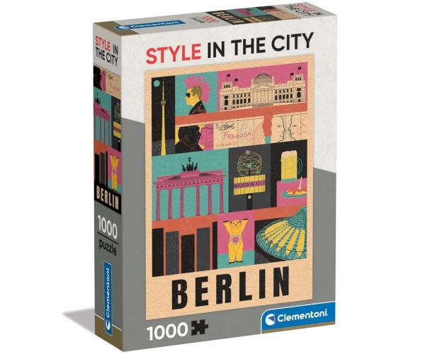 Style in the city Berlin 1000db-os puzzle - Clementoni