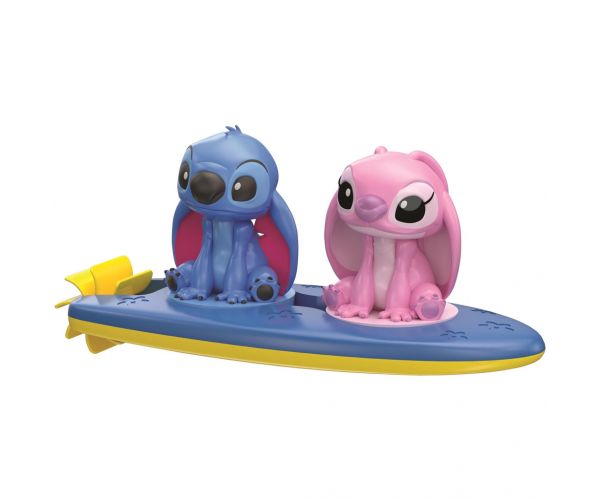 Stitch i Angel igračka za kupanje s daskom za surfanje - Clementoni baby