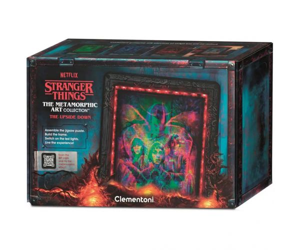 Stranger Things 520 darabos puzzle kerettel és RGB LED világítással – Clementoni