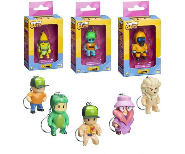 Stumble Guys figura privjesak u kutiji u više varijanti 1 komad